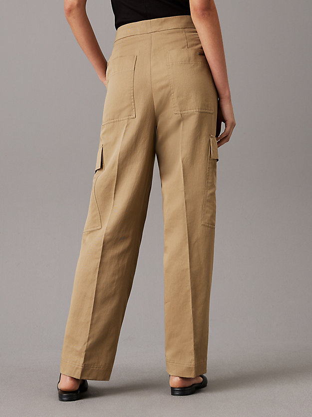 Relaxed Tailored Cargo Trousers