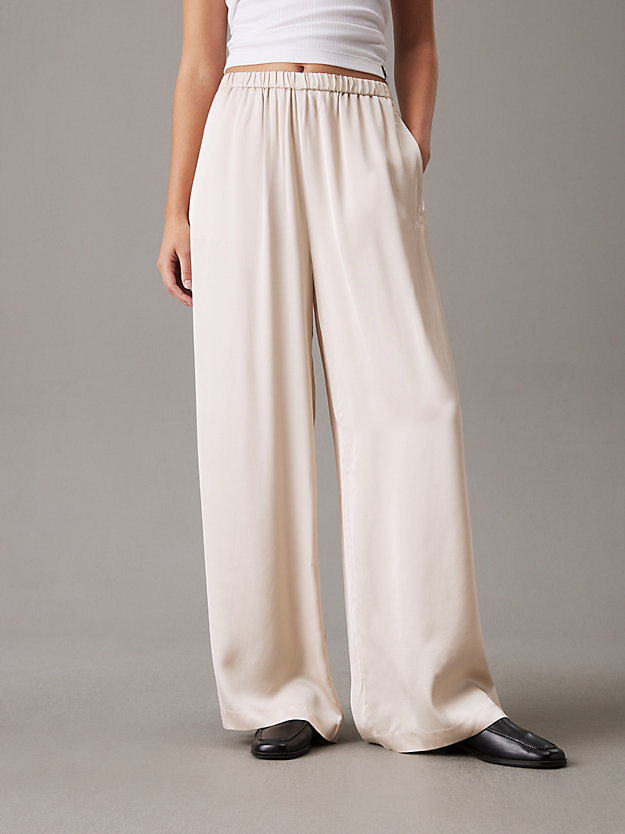 Satin Relaxed Trousers
