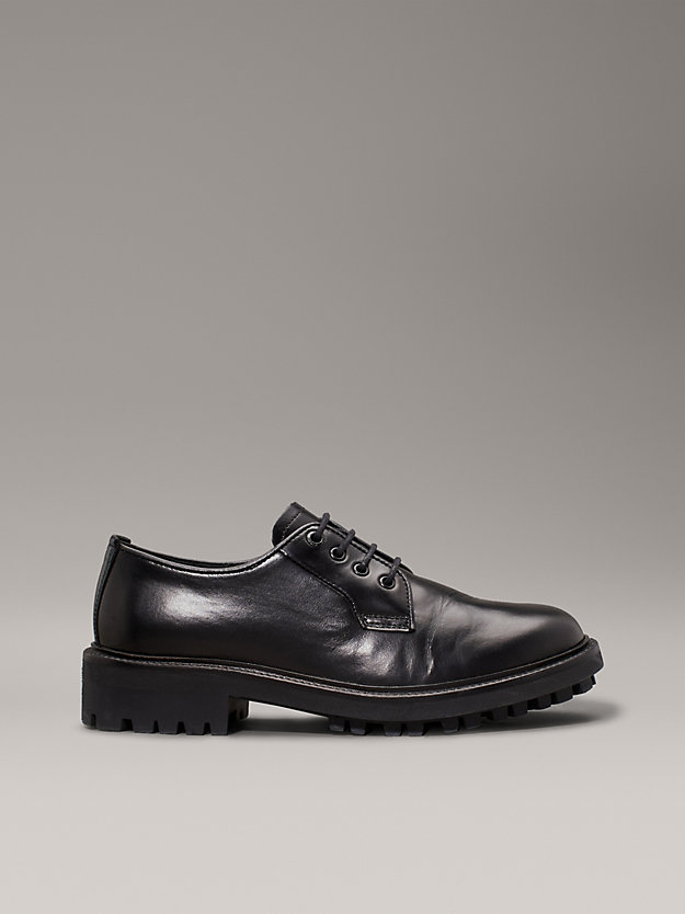 Leather Lace-Up Shoes