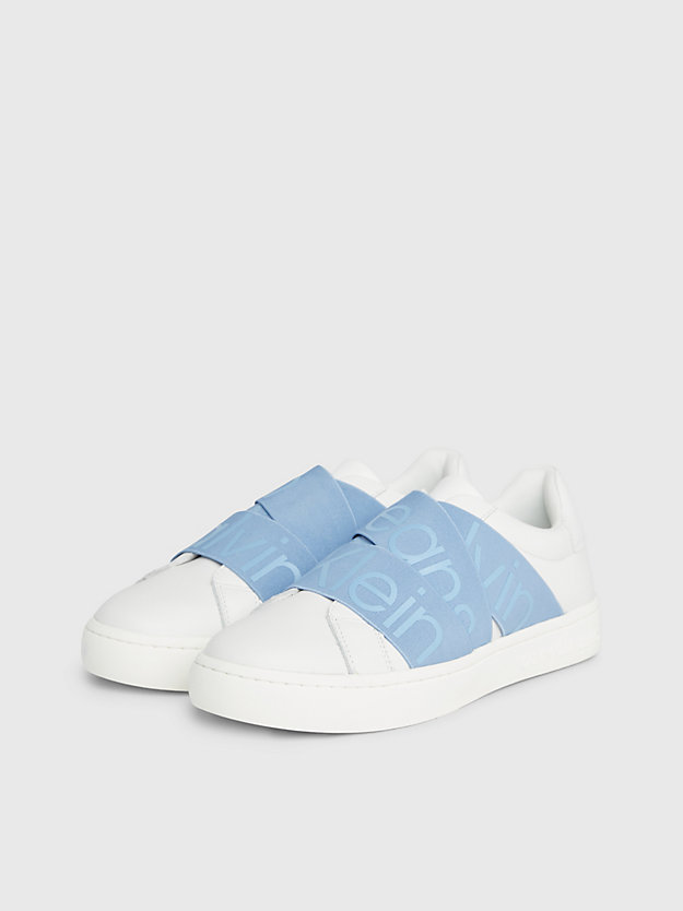 Leather Slip-On Trainers