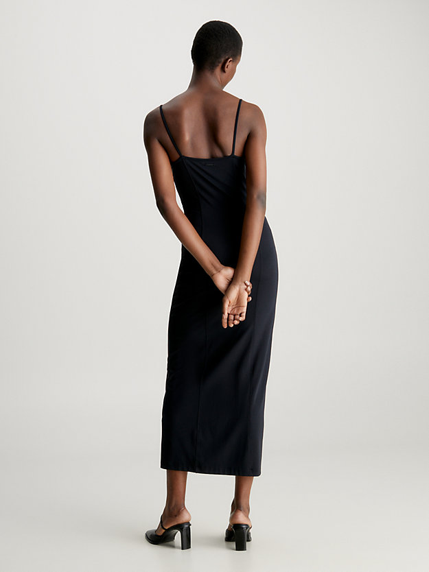 Stretch Jersey Maxi Slip Dress