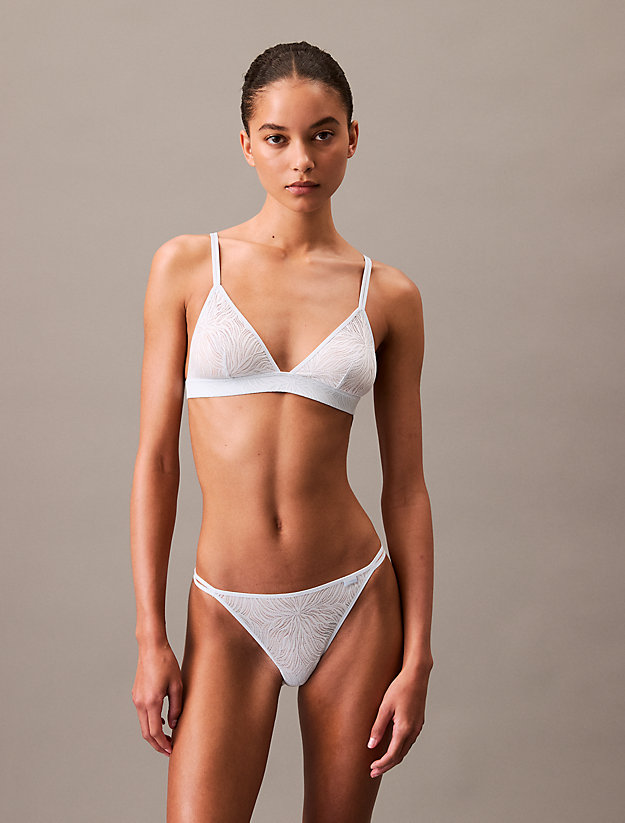 Triangle Bra - Sheer Marquisette