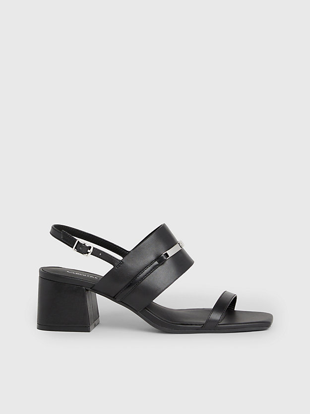 Leather Heeled Sandals
