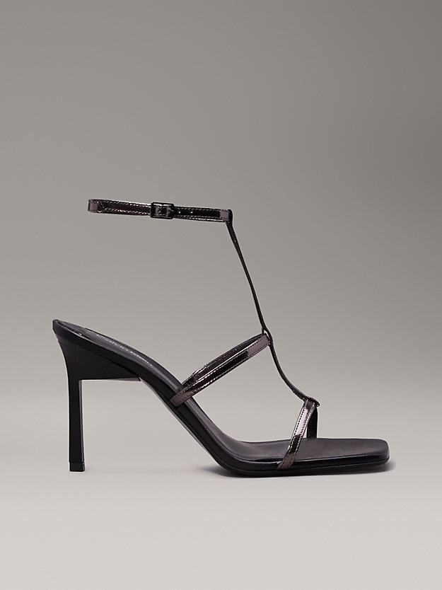 Leather Heeled Gladiator Sandals