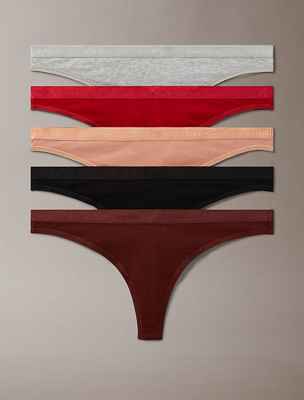 5 Pack Thongs - Modern Logo