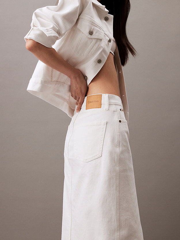 Denim Maxi Skirt