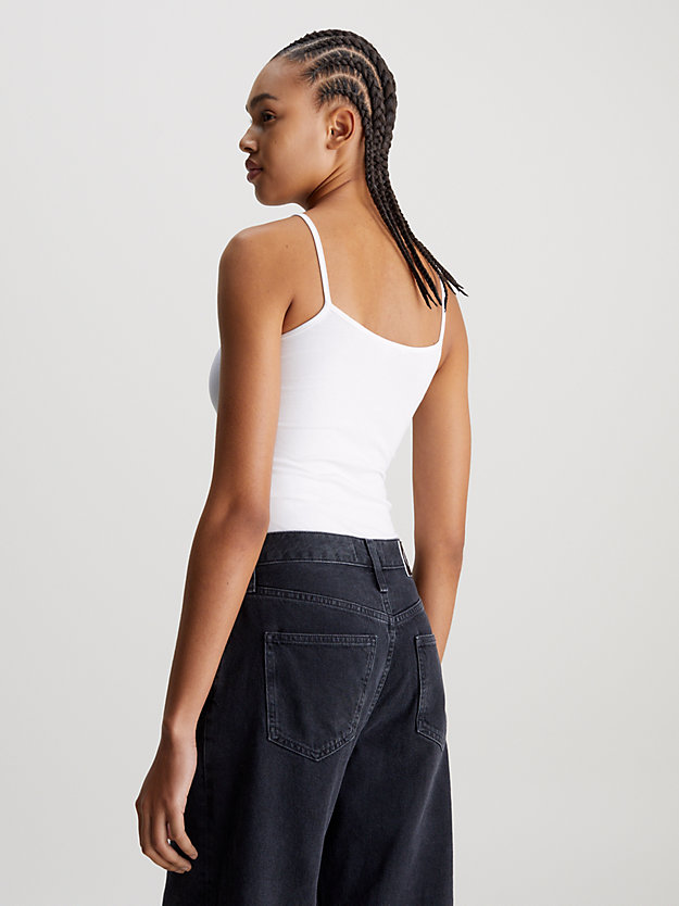 Cotton Stretch Monogram Bodysuit