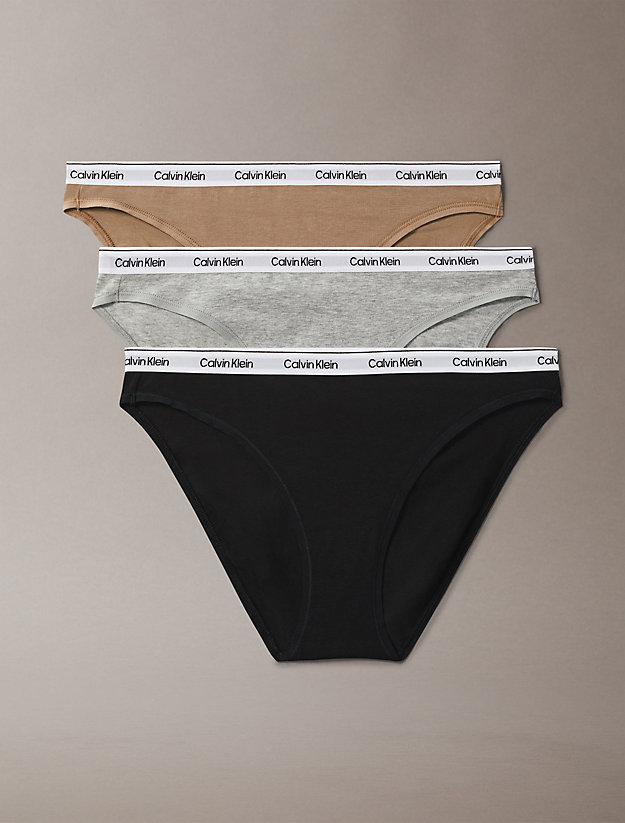 3 Pack Low Rise Bikini Briefs