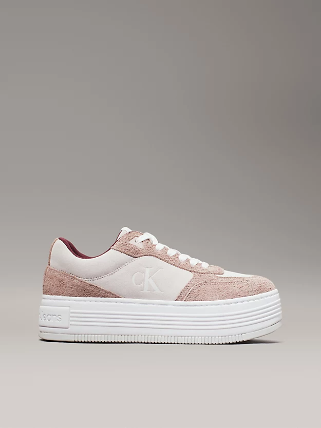 Suede Platform Trainers