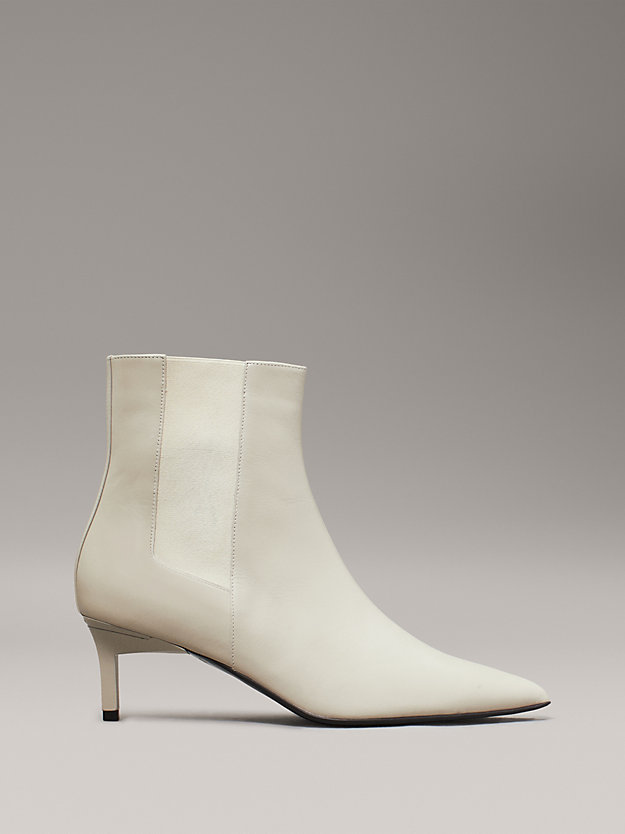 Leather Heeled Chelsea Boots