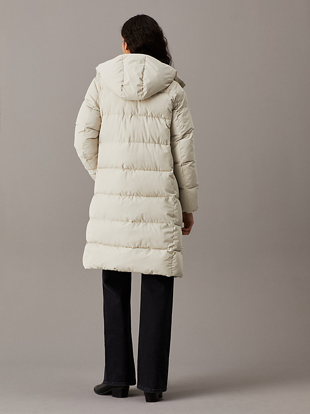 Long Hooded Puffer Coat