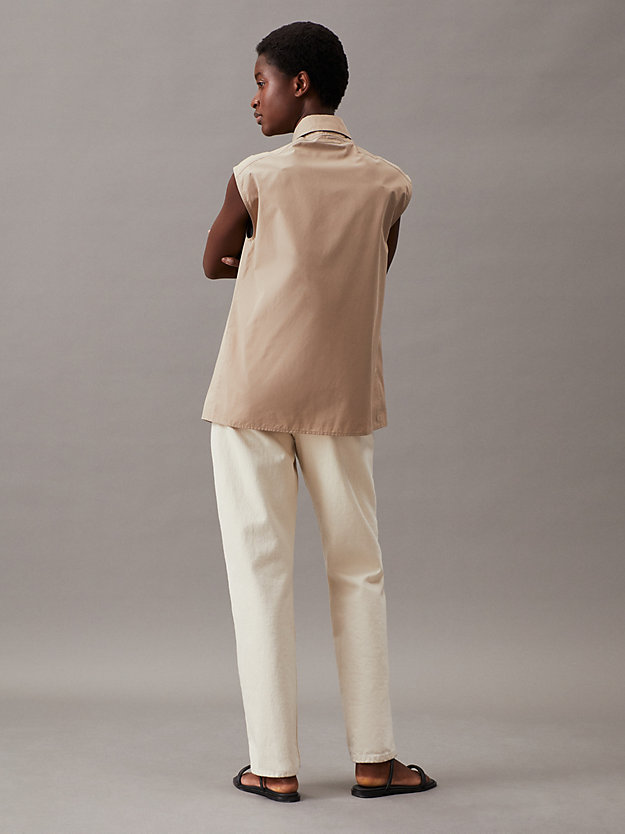Archive Inspired Sleeveless Shirt