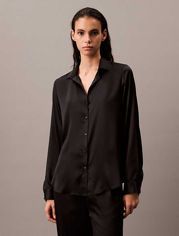 Satin Pyjama Top