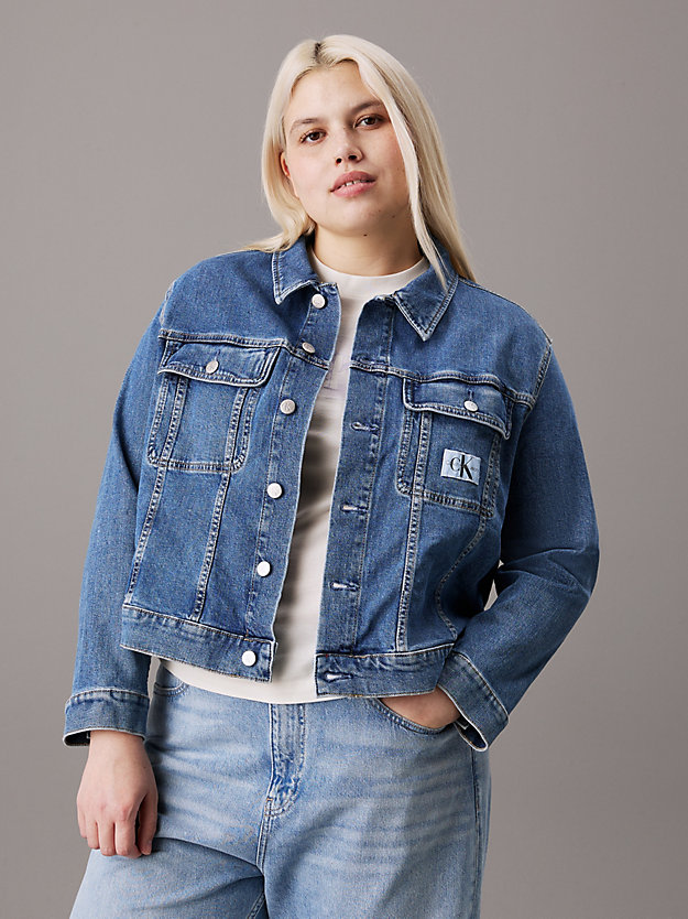 Plus Size 90's Denim Jacket