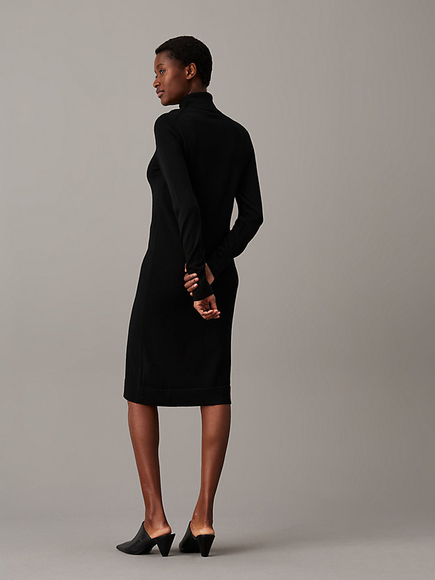 Merino Wool Shift Dress