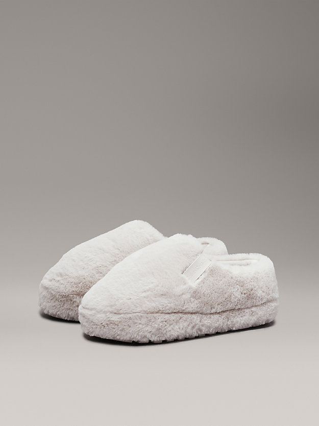 Faux Fur Slippers