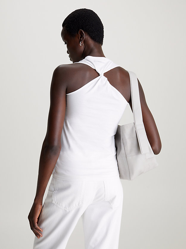 Slim Back Detail Tank Top