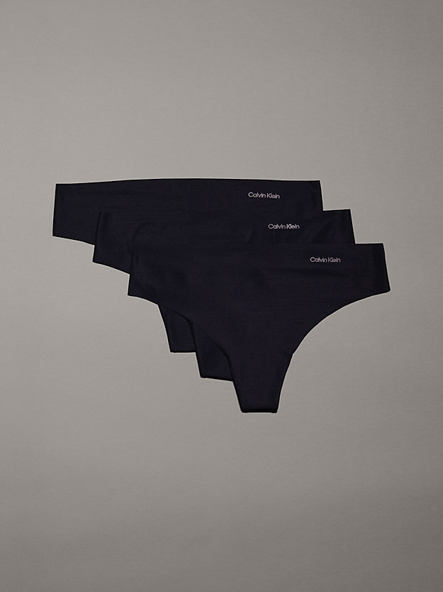 3 Pack Thongs - Invisibles