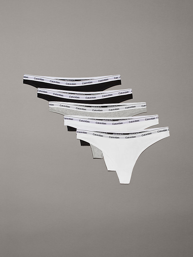 5 Pack Thongs - Modern Logo