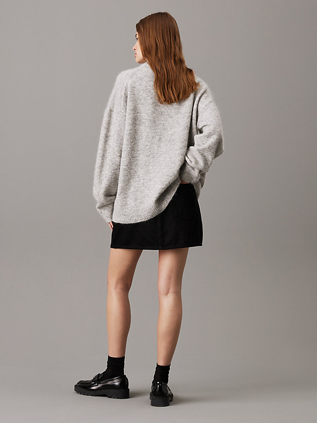 Relaxed Wool Blend Jumper