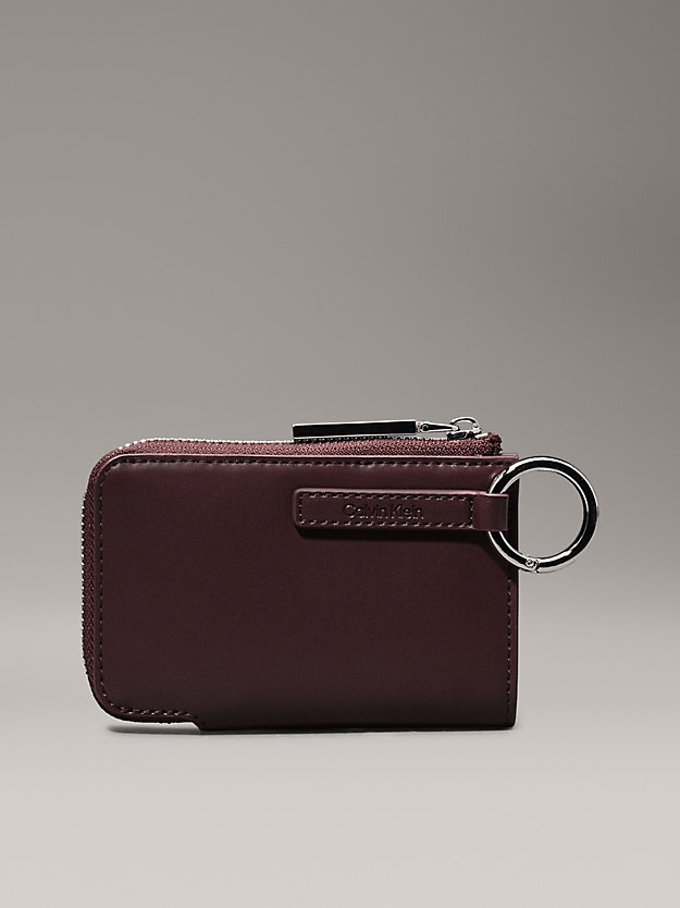 RFID Zip Cardholder with Keyring