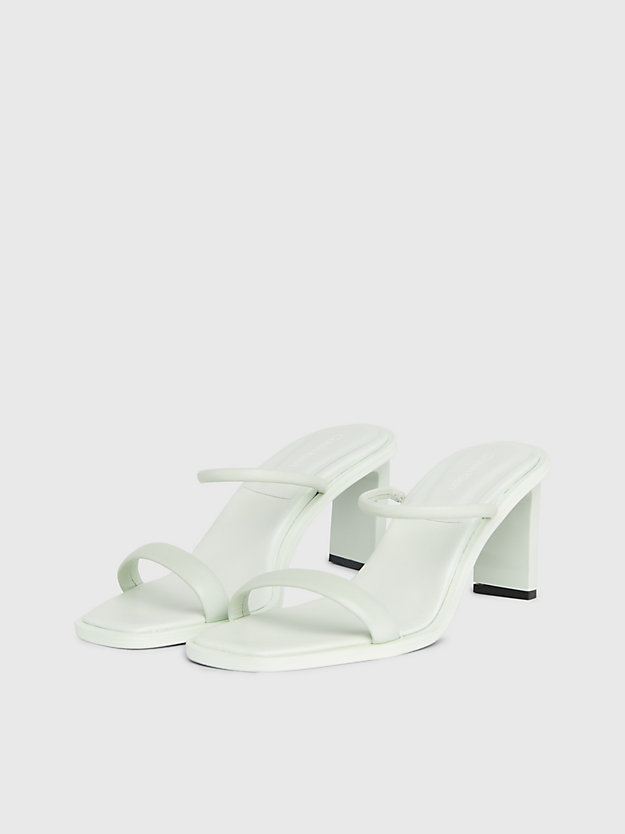 Leather Stiletto Sandals