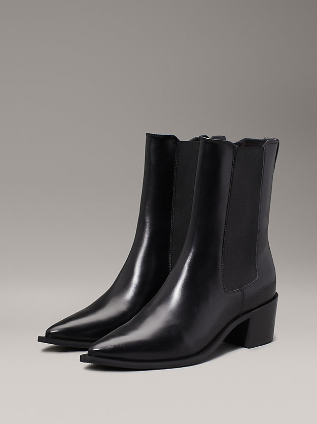 Leather Cowboy Boots