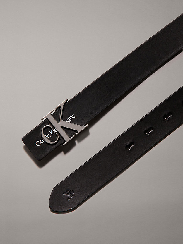 Leather Logo Belt