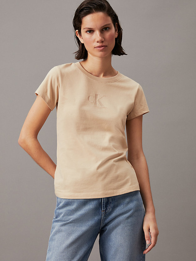 Slim Burn Out Logo T-shirt