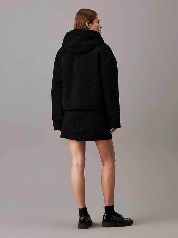 Relaxed Sherpa Padded Jacket