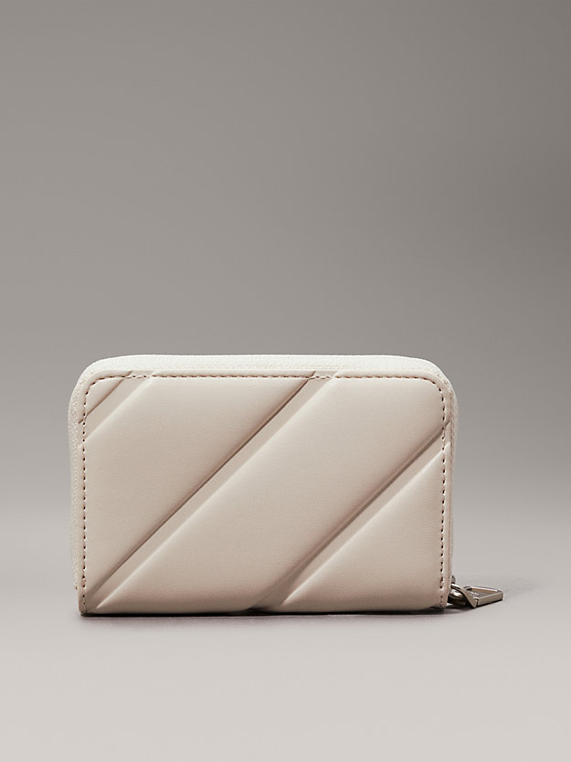 Quilted RFID Zip Around Wallet