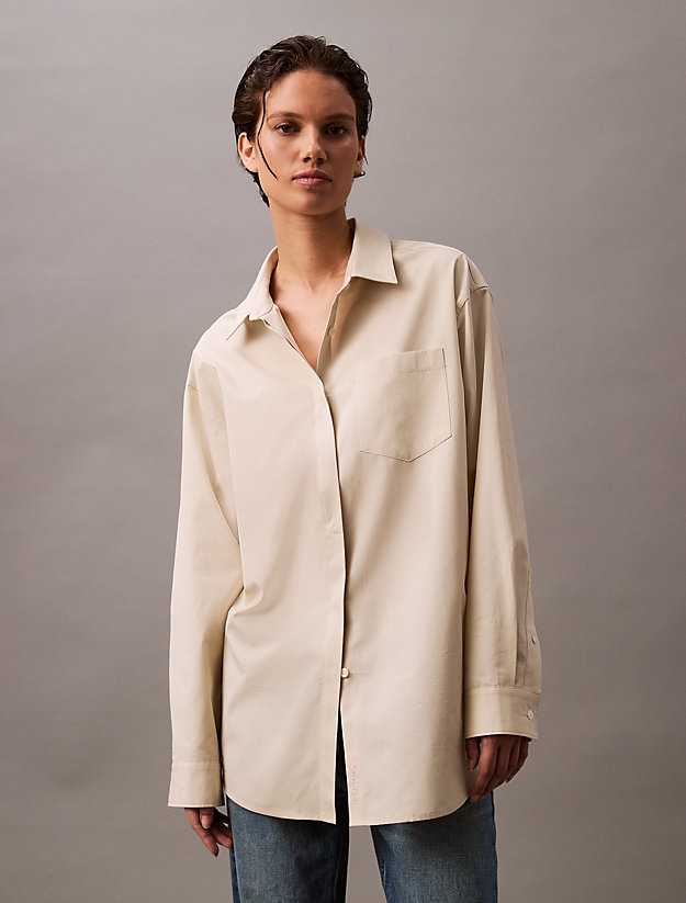 Pocket Cotton Button-Down Shirt