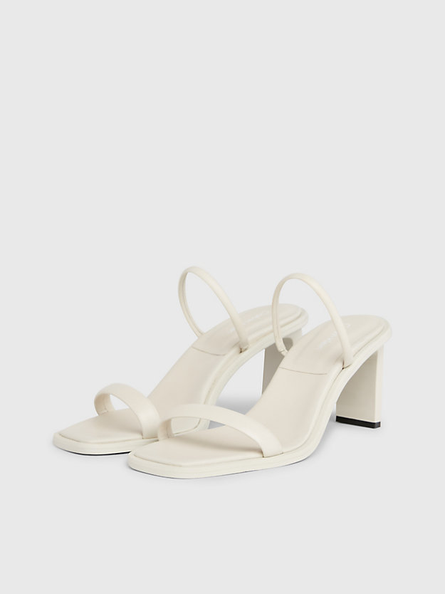 Leather Stiletto Sandals
