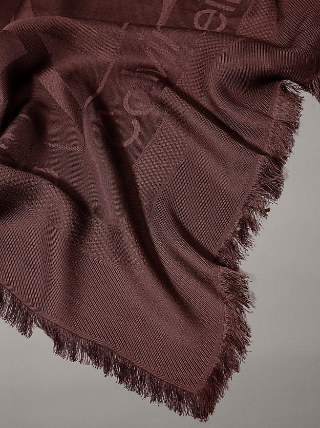Logo Jacquard Scarf