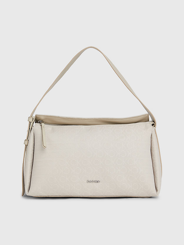 Logo Jacquard Shoulder Bag