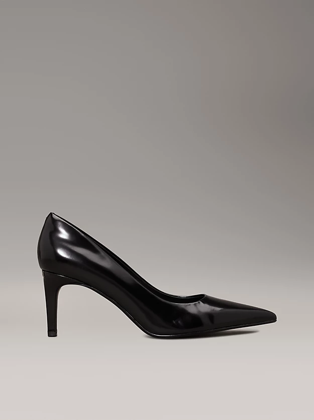Leather Stiletto Pumps