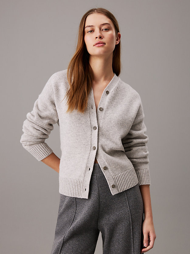 Relaxed Cashmere Blend Cardigan