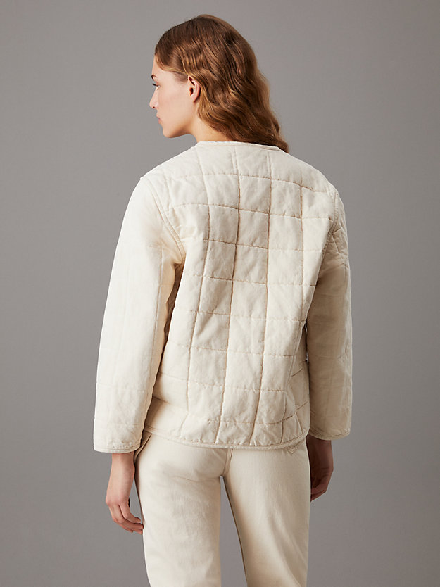 Quilted Denim Jacket