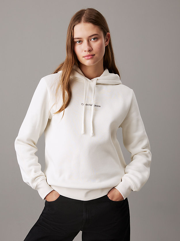 Fleece Monogram Hoodie