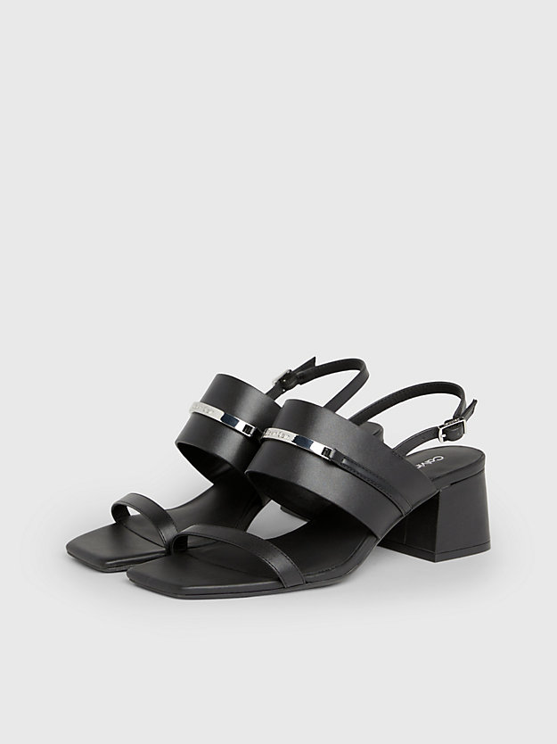 Leather Heeled Sandals