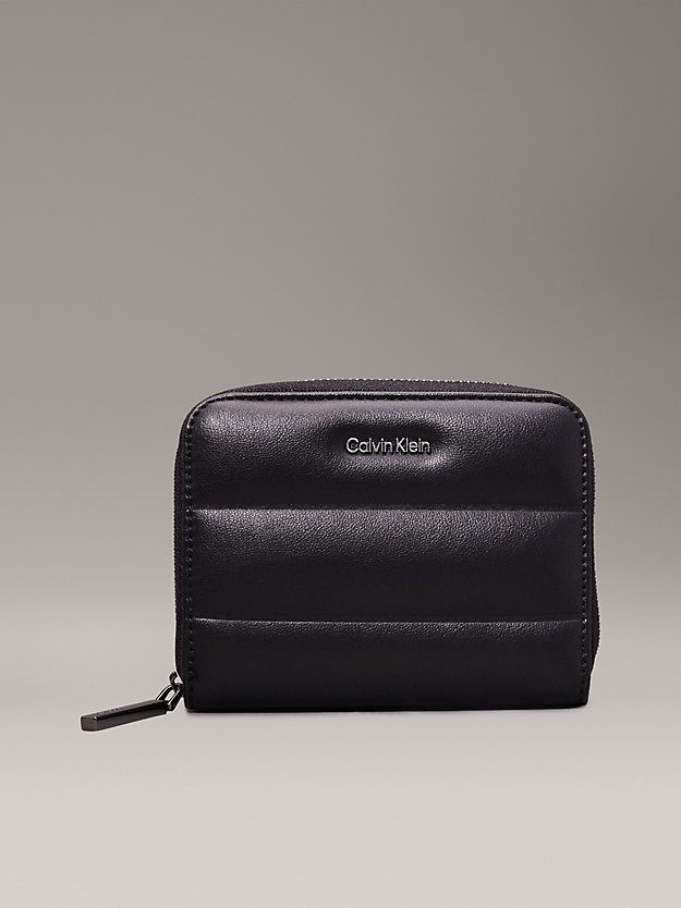 Quilted RFID Zip Around Wallet