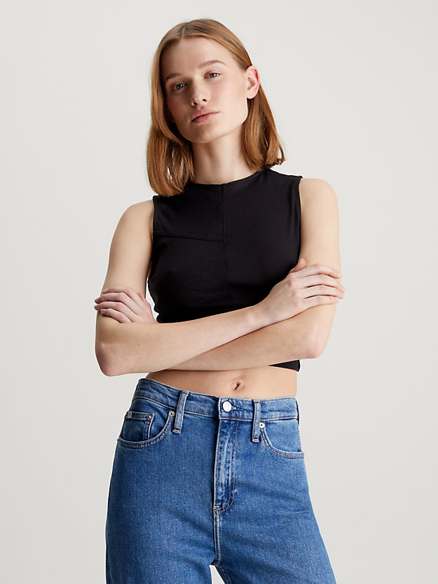 Slim Ribbed Tank Top