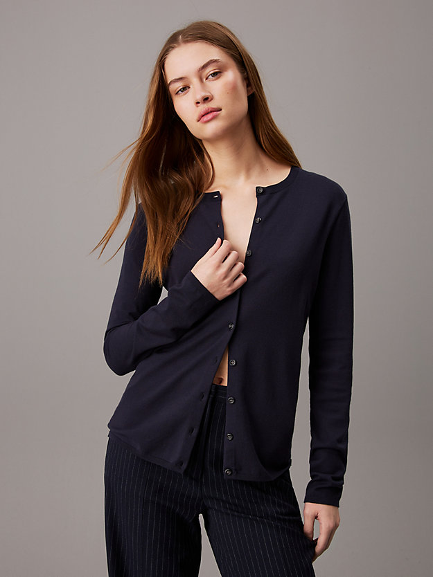 Viscose Blend Cardigan Jumper