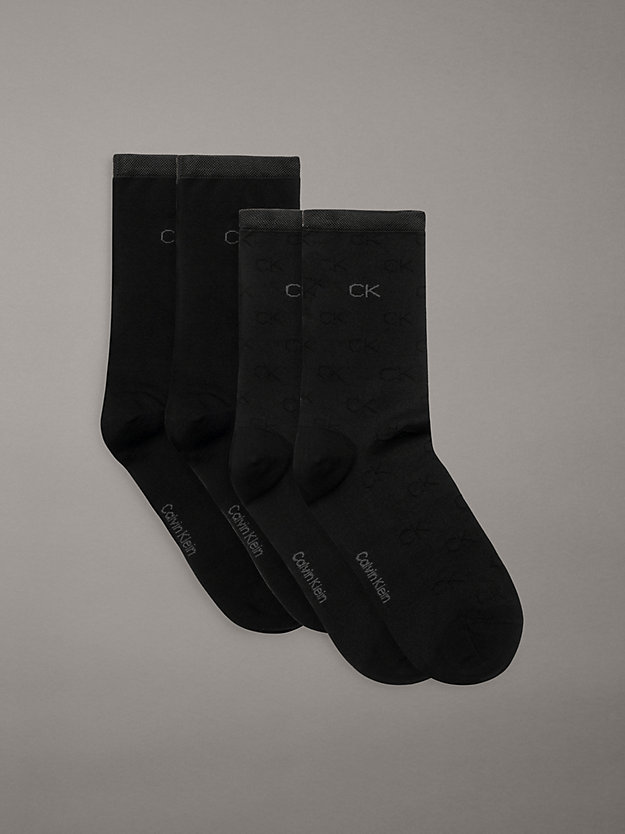 4 Pack Crew Socks