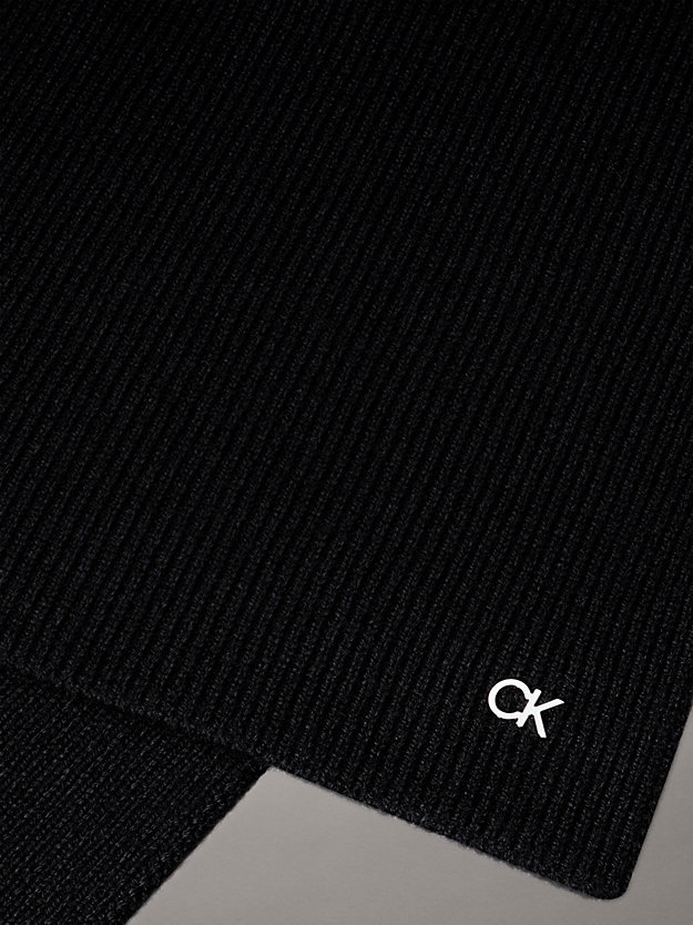 Wool Cashmere Blend Scarf
