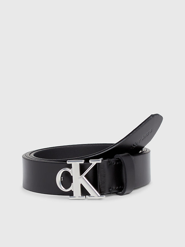 Leather Logo Belt