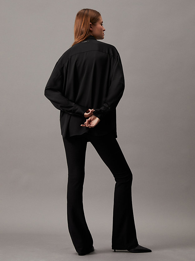 Relaxed Crepe Shirt