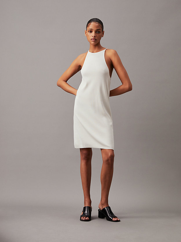 Soft Ribbed Lyocell Tank Dress