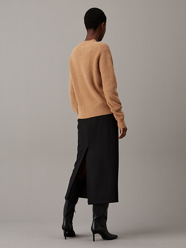 Boucle Ribbed Jumper