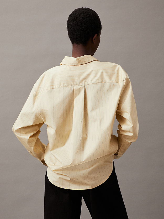 Relaxed Cotton Satin Shirt